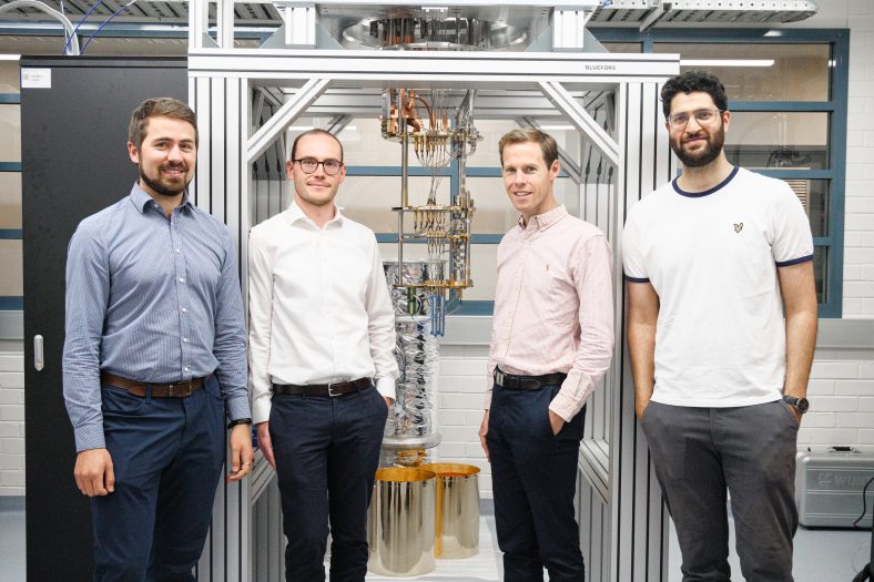 Photo of the Quantum Motion team based in Sydney